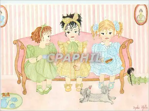 Cartes postales moderne S Motte L'Heure du The