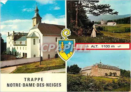 Cartes postales moderne Trappe Notre Dame des Neiges alt 1100 m