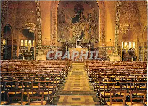 Cartes postales moderne Domfront (Orne) Interieur de l'Eglise Saint Julien