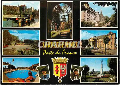 Cartes postales moderne Sarreguemines Porte de France Casino des Fayenceries
