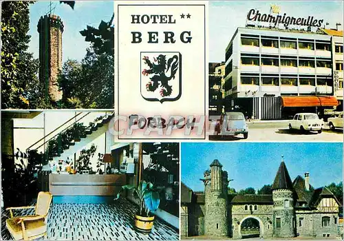 Cartes postales moderne Hotel Berg Forbach et sa Region Champigneulles