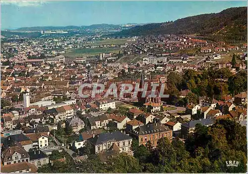 Moderne Karte Forbach (Moselle) Vue Generale