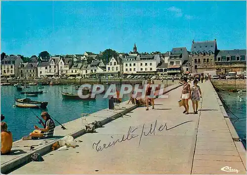 Moderne Karte La Trinite sur Mer (Morbihan) La Jetee Les Quais