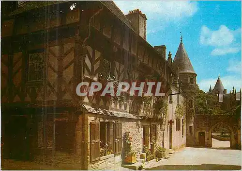 Cartes postales moderne Josselin (Morbihan) Une Vieille Maison du XVIe Siecle