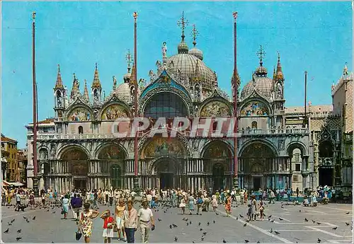 Cartes postales moderne Venezia Basilique St Marc