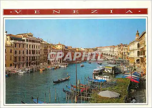 Cartes postales moderne Venezia Pont de Rialto