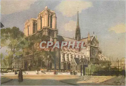 Cartes postales moderne Heures Calmes de Paris Notre Dame Collection de Luxe