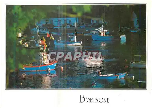 Cartes postales moderne Bretagne Image du Pays Breton Bateaux de peche