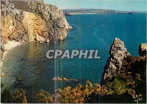 Cartes postales moderne Falaises de Morgat et de l'Aber La Bretagne en Couleurs