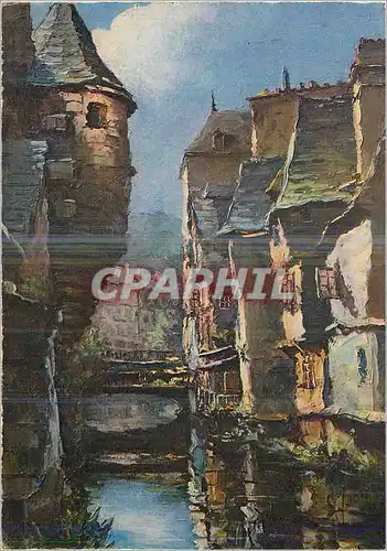 Cartes postales moderne Ouimper (Finistere) Vieilles Maisons sur le Steir