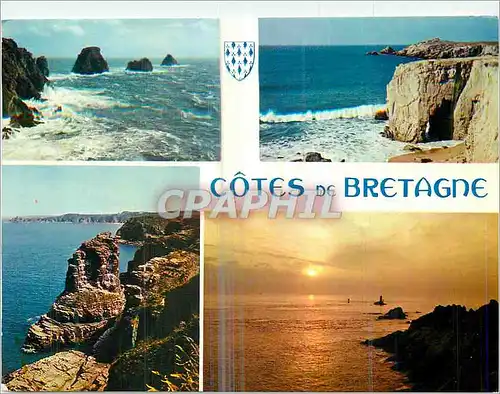 Cartes postales moderne Presqu'Ile de Quiberon Cotes de Bretagne Les Tas de Pois La