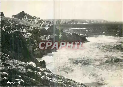 Cartes postales moderne Cleden Cap Sizun (Finistere) Pointe de Brezellec Cote Ouest