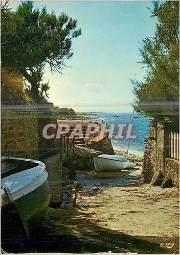 Cartes postales moderne Bretteville en Saire (Manche) La Ruelle du Petit Port Saint Germain