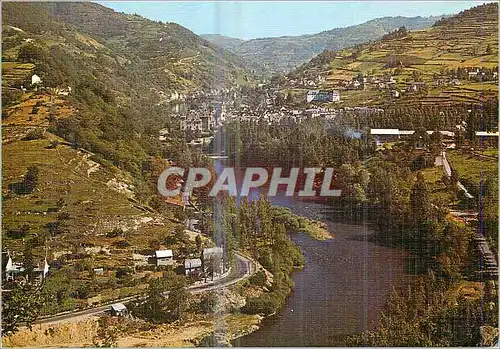 Cartes postales moderne Vallee du Lot Trunere (Aveyron) Vue Generale