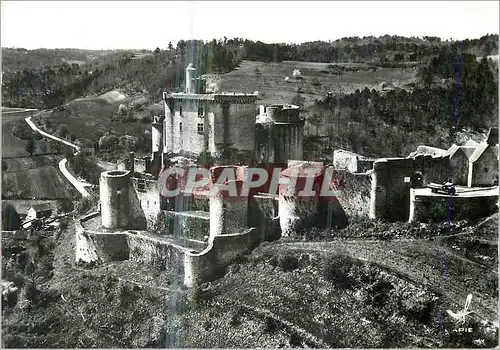 Moderne Karte Bonaguil (Lot et Goronne) Architecture Militaire en Guyenne