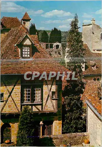 Cartes postales moderne Saint Cirq Lapopie (Lot) Premier Village de France Dans le Dedale des Ruelles au Coeur de la Cit