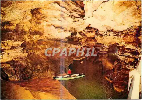 Cartes postales moderne Gouffre de Padirac (Lot) La Cascade du Lac des Grands Gours