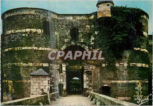Cartes postales moderne Angers (M L) Le Chateau Poterne d'Entree Porte Nord