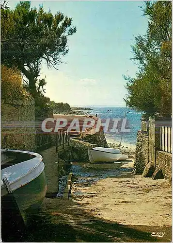 Cartes postales moderne Bretteville en Saire (Manche) La Ruelle du Petit Port Saint Germain