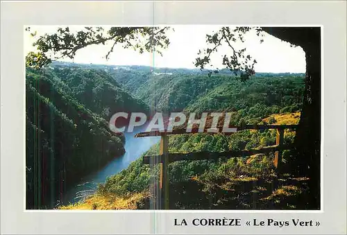 Cartes postales moderne La Correze Le Pays Vert Le Site de Saint Nazaire