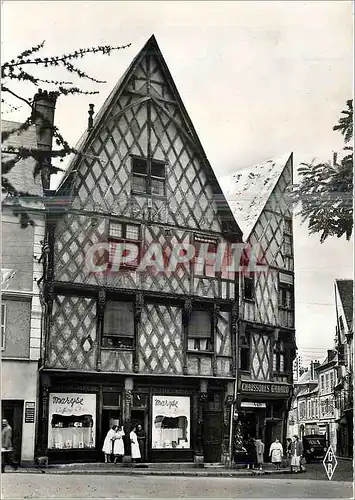 Cartes postales moderne Bourges (Cher) Maisons aux Facades Anciennes (XVIe Siecle)