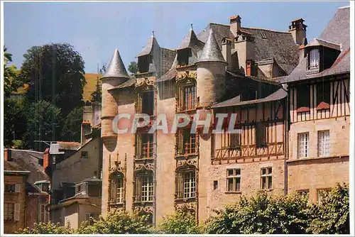 Cartes postales moderne La Correze Le Pays Vert Tulle la tres Belle facade de la Maison Loyac (XVIe)