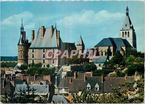 Moderne Karte Gien (Loiret) Les Merveilles du Val de Loire Le Chateau du XVe Siecle