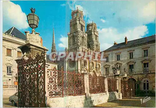 Cartes postales moderne Orleans (Loiret) Les Merveilles du Val de Loire La Cathedrale Sainte Croix