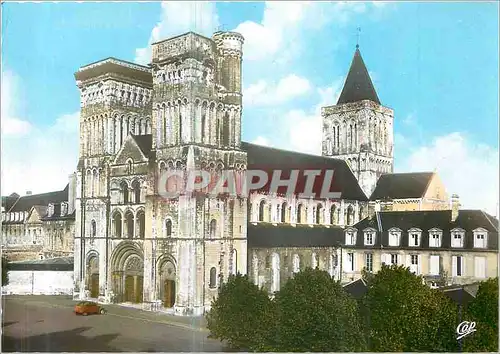 Moderne Karte Caen L'Eglise de la Trinite Abbaye aux Dames