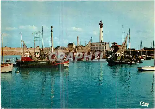 Cartes postales moderne Ouistreham Riva Bella (Calvados) Le Port Bateaux de peche