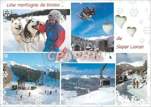 Cartes postales moderne Cantal Auvergne La Station du Lioran Alt 1250m 1850 m