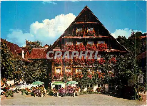 Cartes postales moderne Merlischachen Bei Luzern Motel Swiss Chalet
