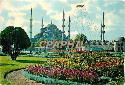 Moderne Karte Istanbul Saheserler  la Mosquee Bleue