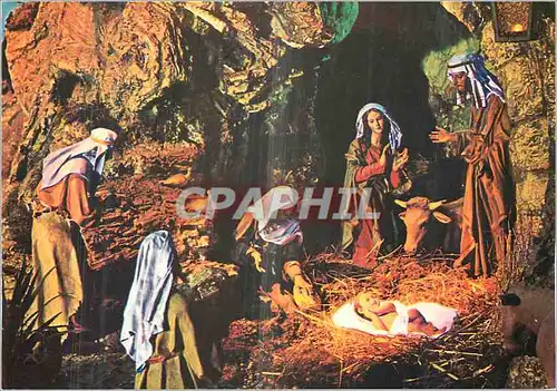 Cartes postales moderne Roma Basilica Dell'Immaccolato Cuore Di Maria Presepio Poliscenico Nascita Di Gesu