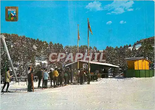 Moderne Karte la Molina (Girona) Catala Alt 1400m Valle Del Sol y Del Esqui