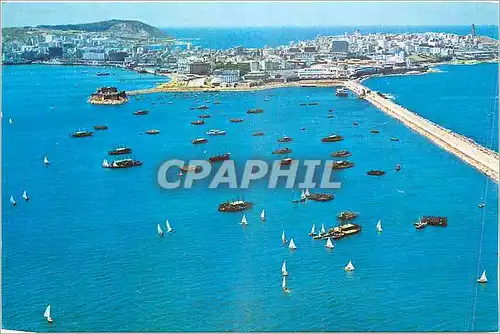 Cartes postales moderne la Coruna Vue Partielle Aerienne