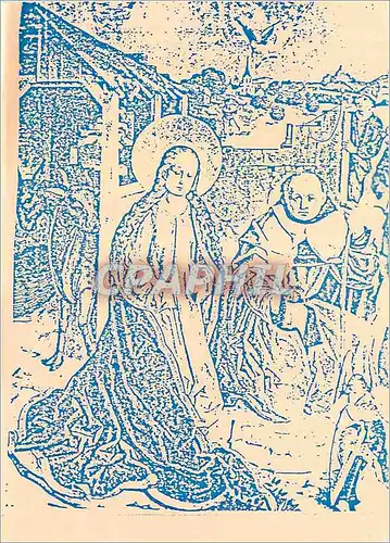 Cartes postales moderne Fribourg Eglise des Cordeliers la Naissance du Christ