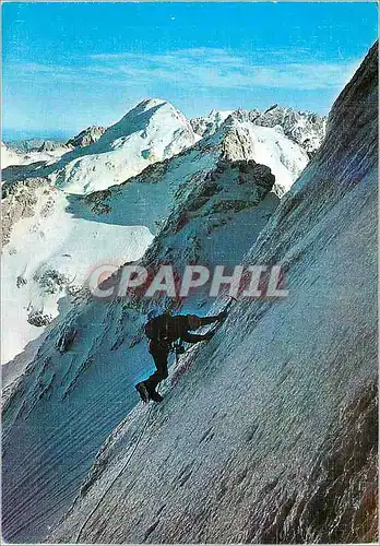 Cartes postales moderne Pena Santa De Enol Escalada Invernal Alpinisme