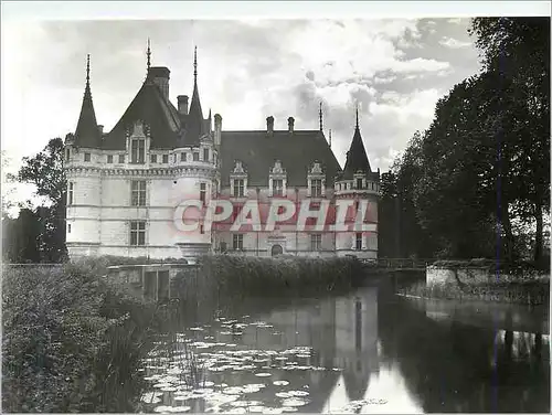Cartes postales moderne Azay le Rideau (I et L) le Chateau (Debut XVIe s) Ensemble Vu de d'Est