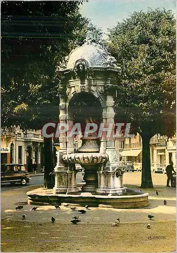 Cartes postales moderne Bordeaux Gironde La fontaine de la place charles Gruet