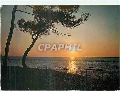 Cartes postales moderne Coucher de soleil sur l'Atlantique