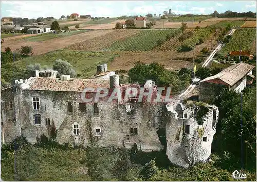 Cartes postales moderne Environs de Monsegur Gironde Vue aerienne Le Chateau de Guilleragues a St Supmice de Guillerague