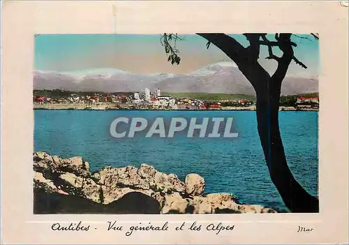 Cartes postales moderne La cote d'Azur Antibes