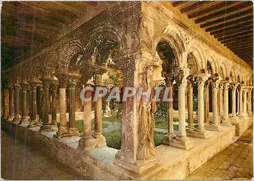 Moderne Karte La Cite du Roy Rene Aix en Provence Le Cloifre Saint Sauveur  (Monument Historique du XIII siece