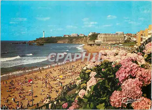 Cartes postales moderne Biarritz La grande Plage