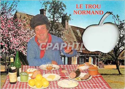 Moderne Karte Le trou Normand
