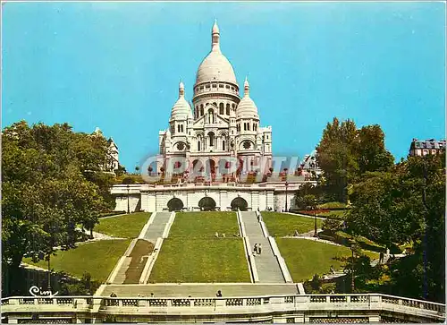 Cartes postales moderne Paris Les Jardins du Sacre Coeur