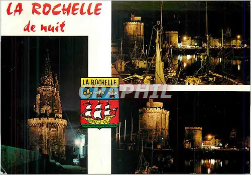 Moderne Karte La Rochelle (Charente Maritime)