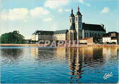 Moderne Karte Pont A Mousson (Meurthe et Moselle)L'ancienne obbaye des Premaritres centre culturel