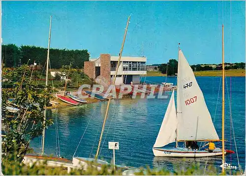 Cartes postales moderne Cholet (M et L)Lac de Ribou Port de plaisance Bateau